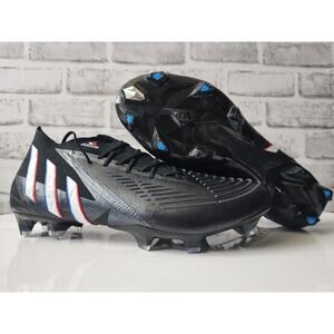 Size 9 Adidas Predator Edge.1 FG Edge of Darkness Black Soccer Cleats H02935